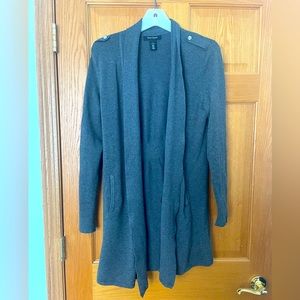 White House Black Market Open Sweater